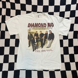 vintage diamond rio 1999 tour shirt size large